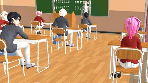 樱花世界模拟校园正版截图2