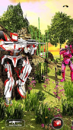 机器人荒野射击(3)