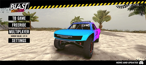 瘋狂越野車游戲手機(jī)版截圖0