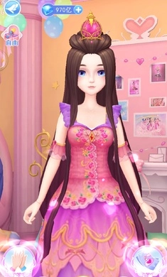 叶罗丽公主化妆图1