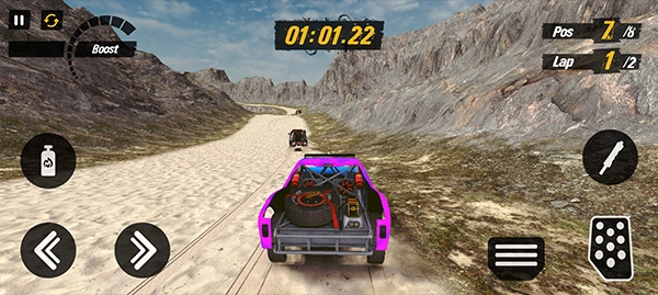 瘋狂越野車游戲手機(jī)版截圖2