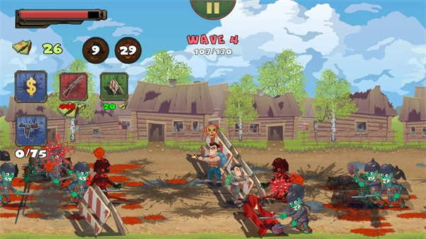 两个家伙和僵尸2游戏完整版图1