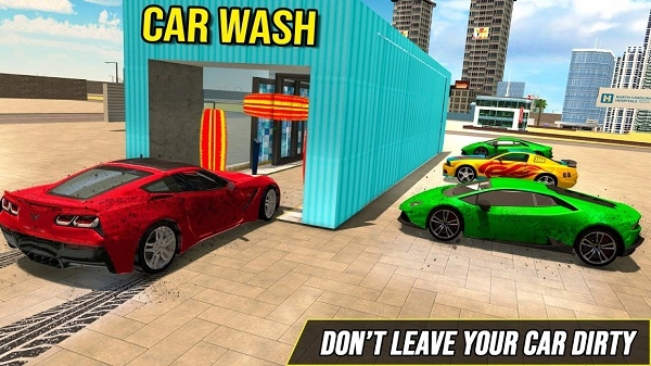 洗车场服务站(2)