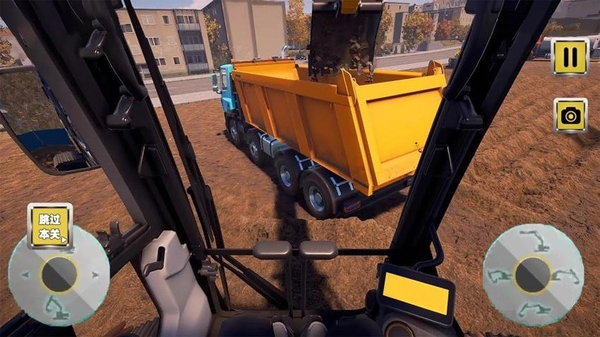 挖掘机驾驶模拟器