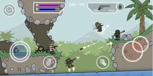 涂鸦军团2迷你民兵中文版图2