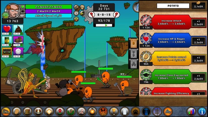 农夫对抗土豆最新版图1