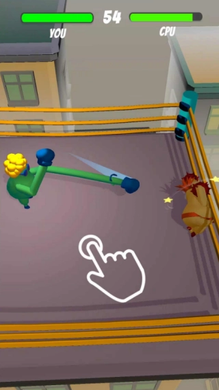 长臂男子拳击图2