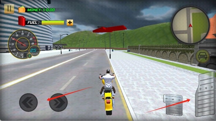 摩托车出租车司机