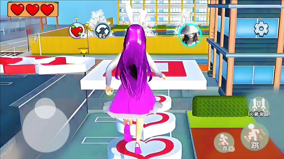 樱校重生跑酷截图1