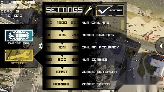 僵尸围城模拟器手机版图1
