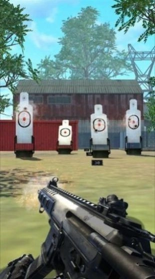 跳伞枪战吃鸡图1