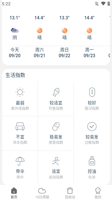 分时天气图2