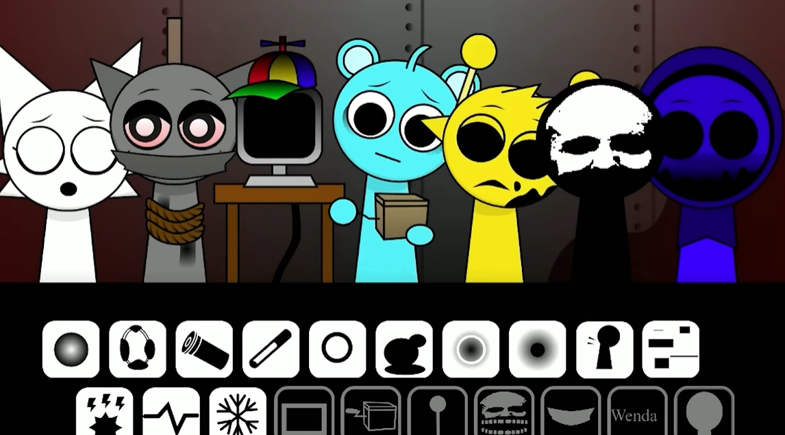 节奏盒子sprunki腐化版图1