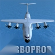 涡轮螺旋桨飞行模拟器喷气客机