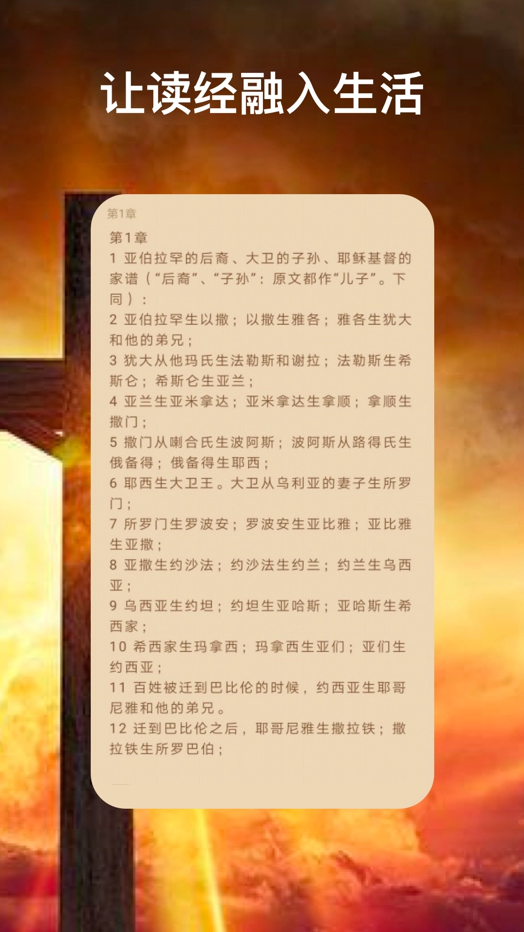 圣經(jīng)福音截圖0