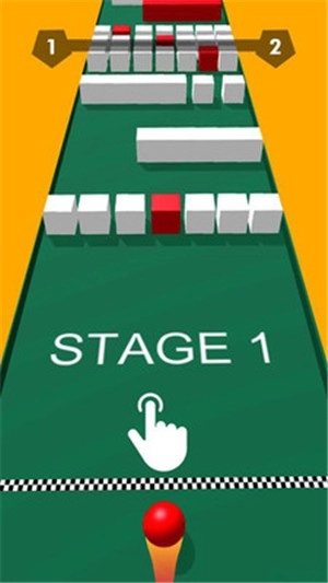 颜色冲撞球球3D图1
