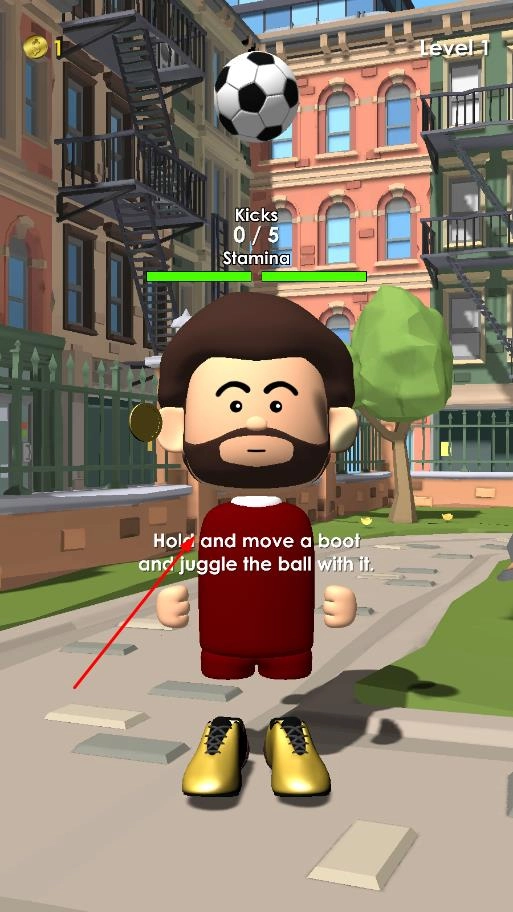 真正的花式足球