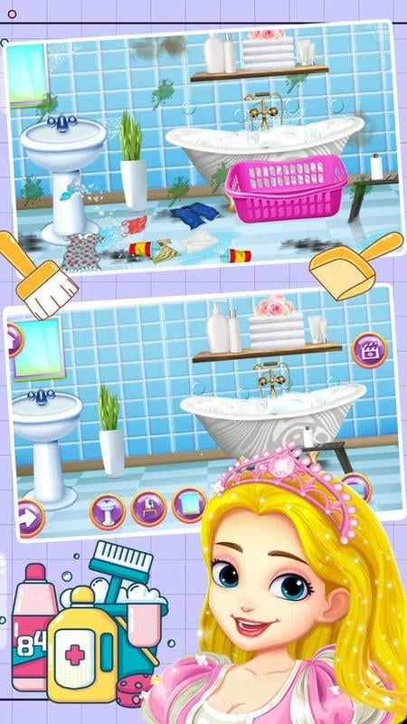 芭比公主大扫除图1