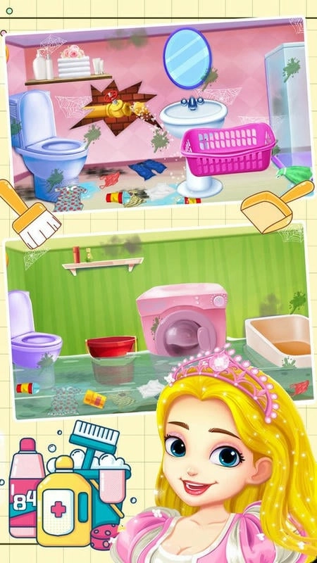 芭比公主大扫除图3
