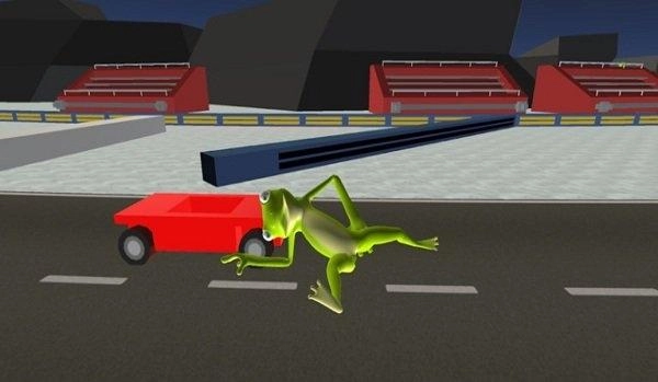 沙雕青蛙坐车截图3