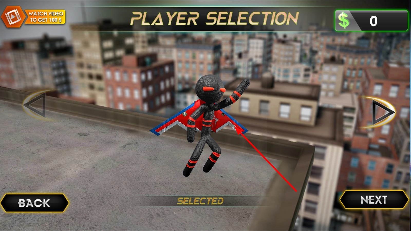 喷气飞行火柴人图1