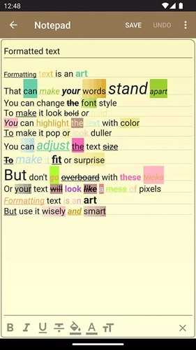 Notepad安卓版图2