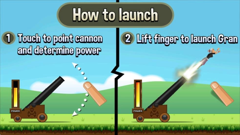 愤怒的老奶奶向前冲