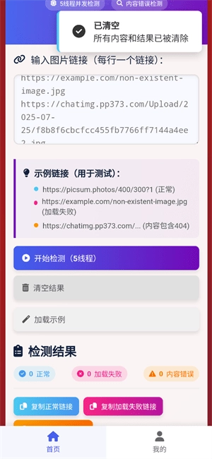 图片链接检测