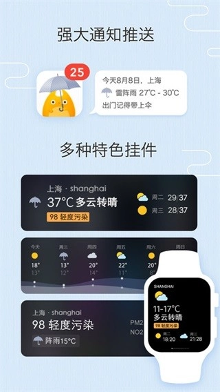 我的天气预报