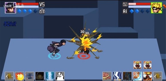 像素火影破面带土(2)