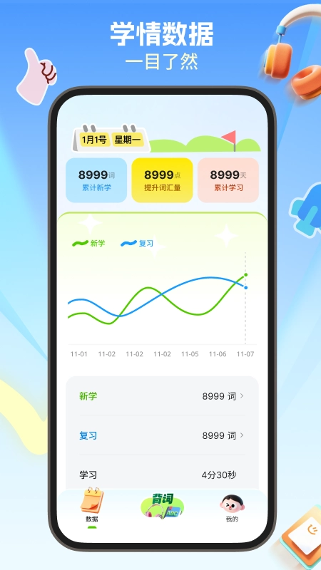 鲸鱼星单词图3