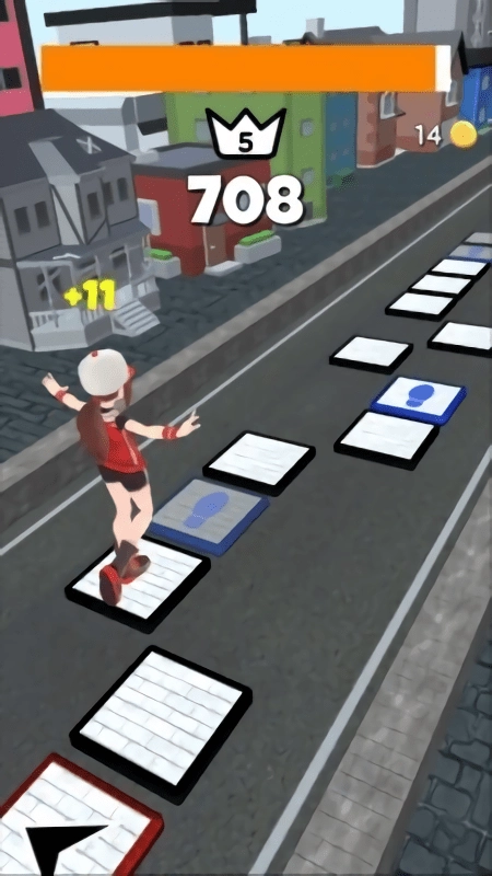 跳跃女高中生图2