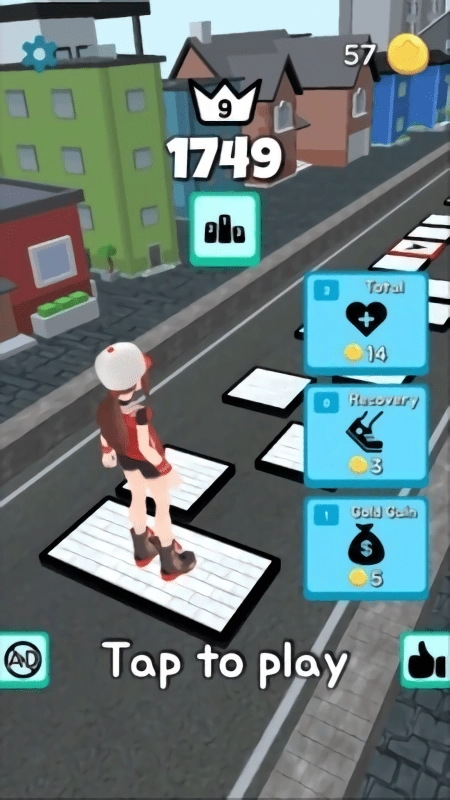 跳跃女高中生图3