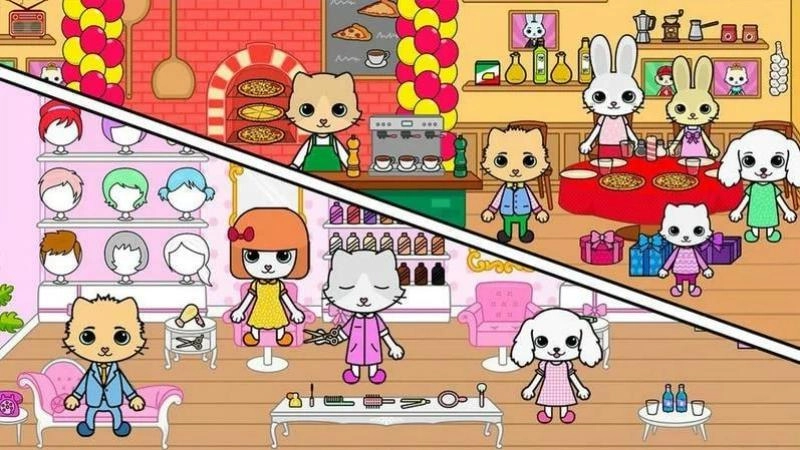 托卡迷你小镇闺蜜家图3