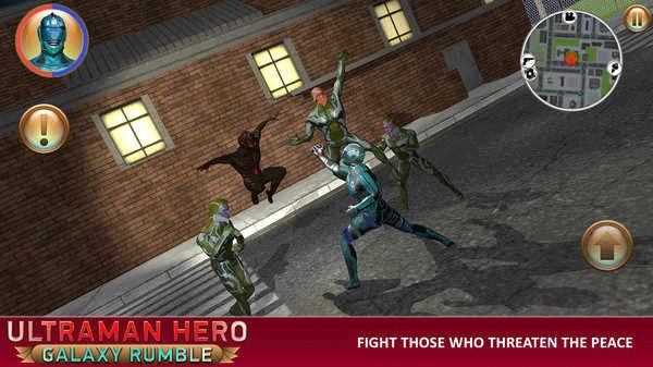 奥特曼银河英雄手机版图1