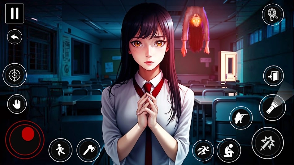 恐怖动漫女学生