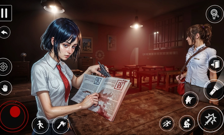 恐怖动漫女学生