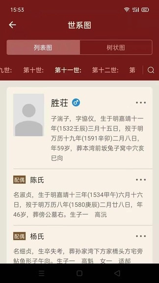 藤云家谱图3