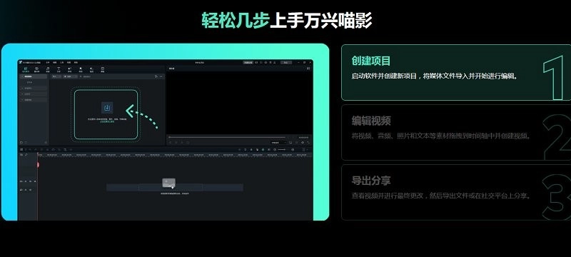 万兴喵影电脑版图1
