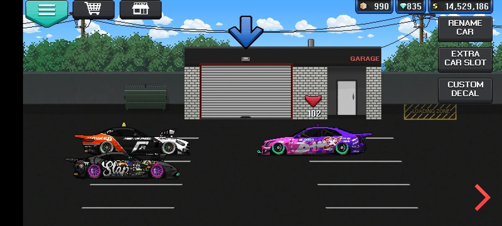 像素赛车手mod版