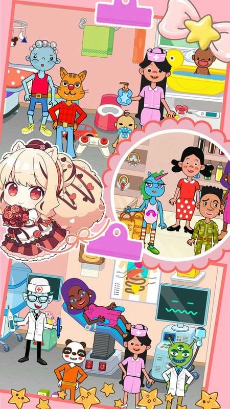 迷你城堡医院护士