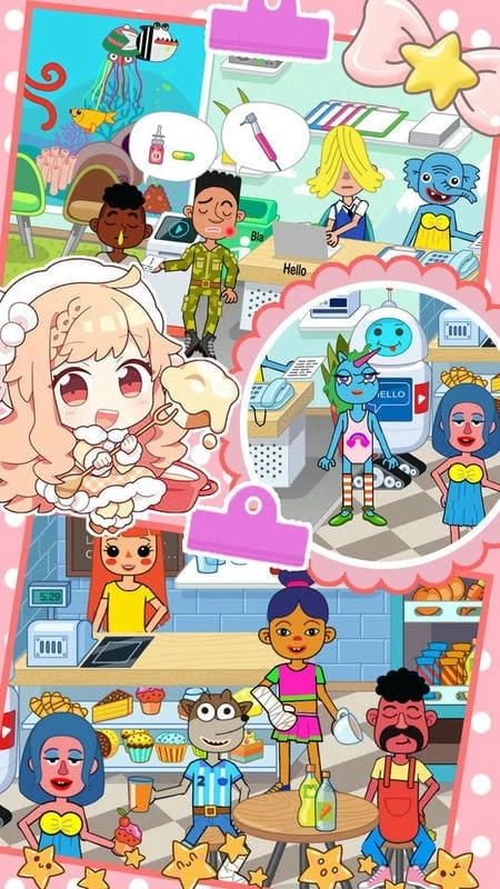 迷你城堡医院护士