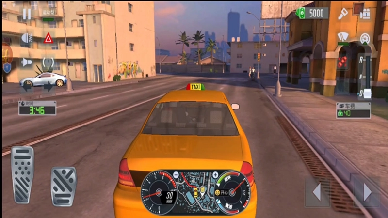 模拟驾驶出租车4