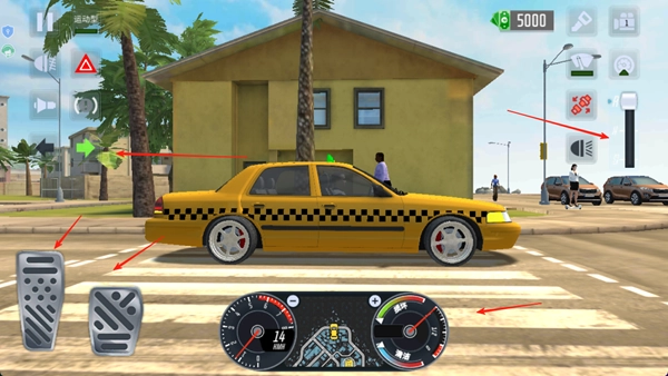 模拟驾驶出租车