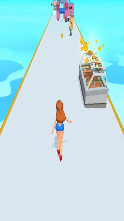 送餐小姐姐