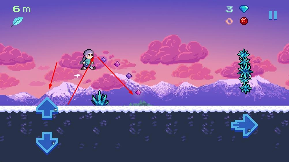 无尽的像素跑酷图1