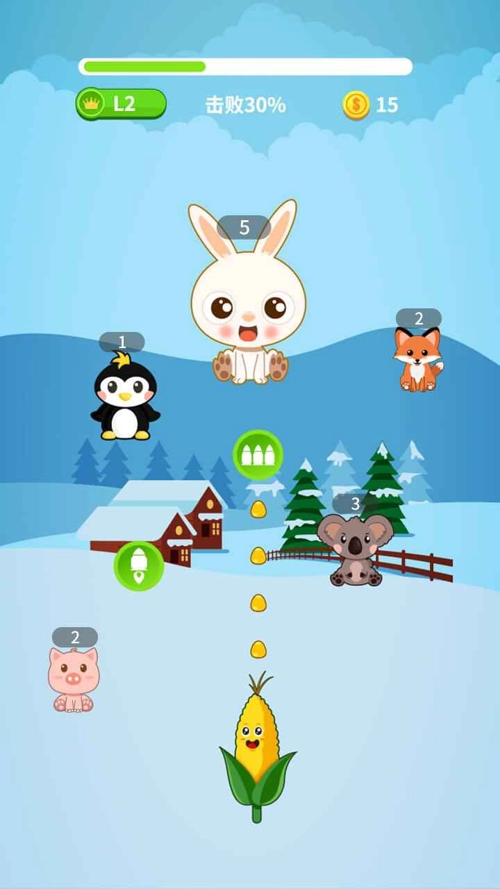 植物大战动物最新版图1