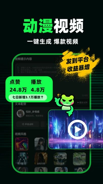 AI视频蛙图2
