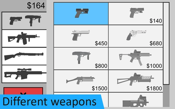 像素射击世界MOD菜单 Flat Zombies - Cleanup & Defense(3)