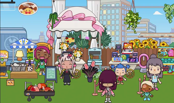 米加小镇世界美甲店无广告版